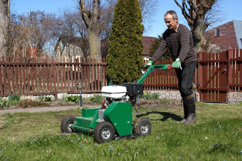 Home Lawn Aerating