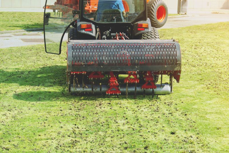 Lawn Aeration Equipment Storage