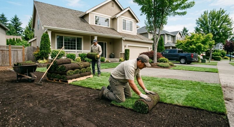 Sod Laying Service in Rockwall, TX